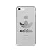 Produktbild adidas Originals Clear Case Handyhülle für Apple iPhone 7/8 - Silber Silver Logo