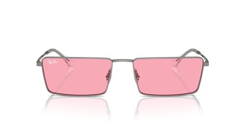 Image of Ray-Ban Unisex Rb3741 Emy Rectangular Sunglasses