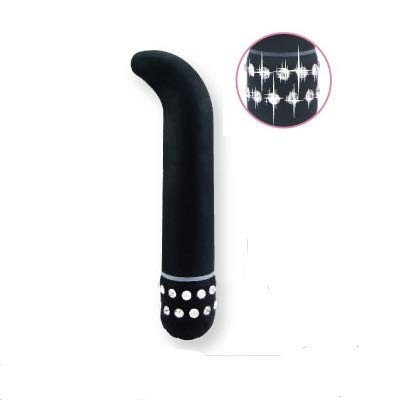 Vibrador ponto G curvado multivelocidade com strass - Lovetoys