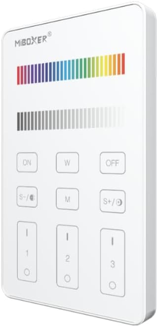 Miboxer U3 3-Zone Panel Remote RGB+CCT, 2.4G Panel Remote