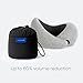 Ostrichpillow Go Neck Pillow, Travel Pillows for Airplanes, Premium Memory Foam Travel Pillow, 360º Ergonomic Design, Asymmetrical Sides, Travel Bag Included, Washable Modal Cover