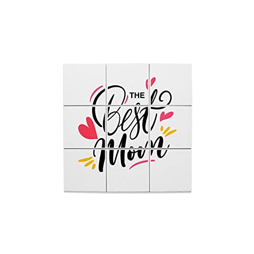 Carreaux décoratifs calligraphie maman en céramique haut de gamme