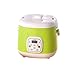 Produktbild Mysida Intelligenter 2-Liter-Reiskocher, Dampfgarer, Langsamkocher, Mini-Multifunktionsgerät mit kleinem Termin 1 bis 4 Personen (Farbe : Green)