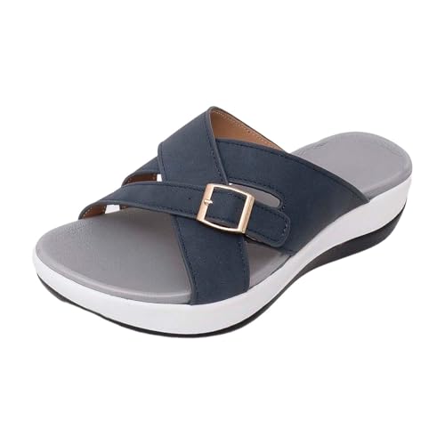 Sandales femmes été mules strass et baskets pantoufles compensées confortables