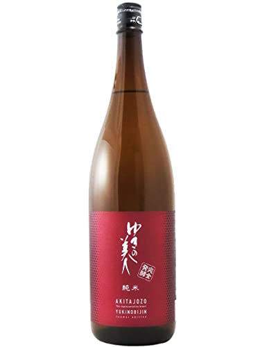 ☆【日本酒】ゆきの美人 純米酒 完全発酵 1800mlのサムネイル