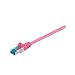 Produktbild Goobay 93661 CAT 6a Patchkabel, S/FTP (PiMF), Magenta