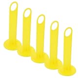 HEMOTON 5 Stück Fußball Disk Halter Markierungstrays für Langlebige und Flexible Aufbewahrungslösungen für Fußballtraining und Agilitätsübungen