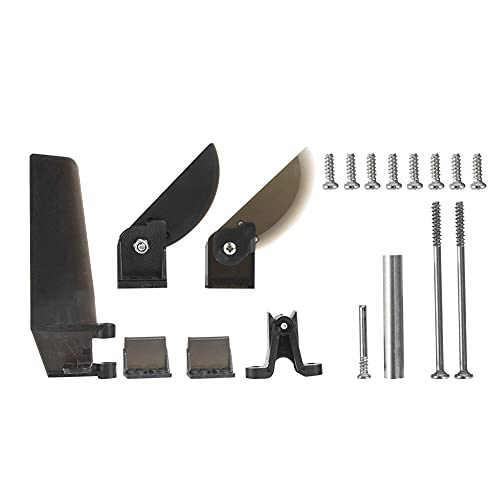 Shanrya RC Boat Parts, Turn Fin Assembly, Plastic + Metal, FT012 Compatible, Kids, Children, Unisex, Safe High-Speed Turning