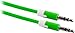 Uber 3ft. 3.5mm Audio Cable, Dual Shielded, No Static Noise or Signal Loss, Great Aux Cable for Car, MP3 Player, Smartphone, Tablet, Laptop, Portable Speaker, Home Stereo, Etc., Green, 12587999