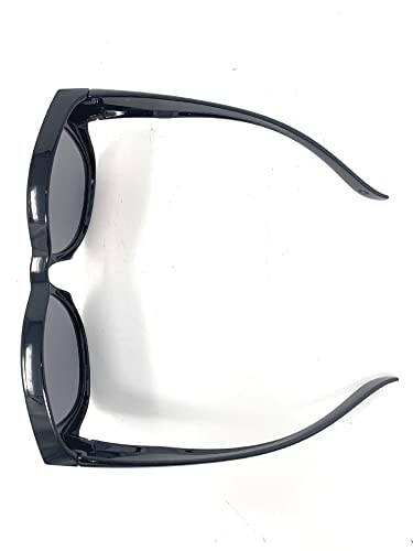 The Elegance 55 mm Fit Over Glasses OTG Polarized Unisex Wrap-Around Butterfly Sunglasses4