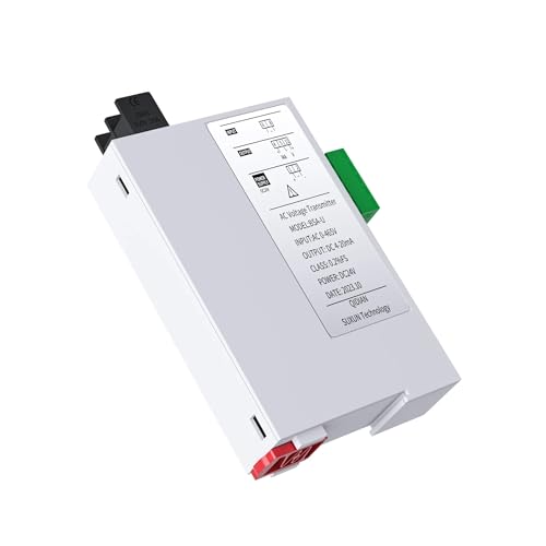 Capteur de tension AC 200V haute précision rail DIN avec alimentation stable DC24V