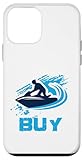 Wassermotorrad Jetski Jetboot Wasserskifahrer Welle Geschenk Hülle für iPhone 12 mini