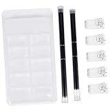 Pinces : le stylo à double tête est facile à utiliser, pour faire des patchs à ongles.