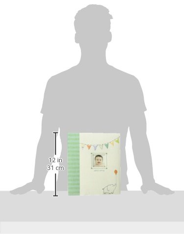 C.R. Gibson First 5 Years Loose Leaf Memory Book, Record Memories and Milestones on 64 Beautifully Illustrated Pages - Made with Love