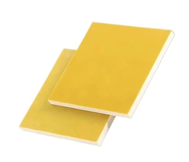 Panel aislante epoxi 3240 resistente a altas temperaturas (250 x 250 mm), laminado FR4 duradero (1 unidad)(250mmx250mmx4mm)