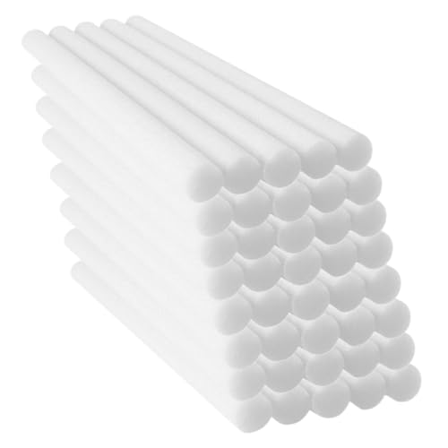 HAMPPLIES 50 Piezas Varillas Absorbentes para Humidificador Filtros Volátiles para Difusor de Fragancia Varillas Aroma para Purificador de Aire Accesorio Práctico para Humidificadores de