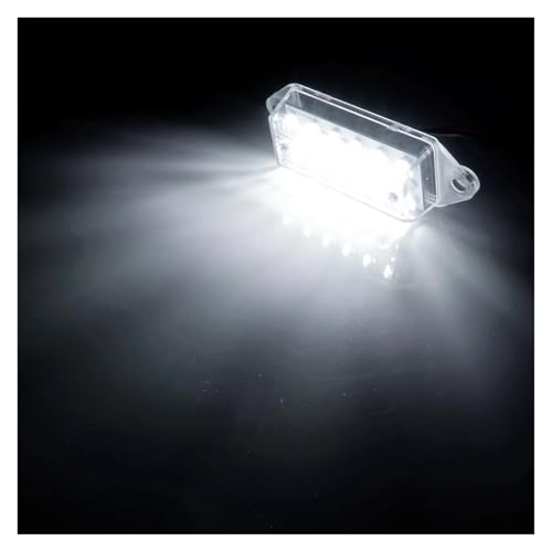 Luz LED blanca matrícula Mitsubishi Lancer EVO 2003-2017 sustitución directa sin error 4