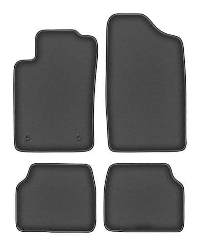 Tapis de voiture en velours Peugeot 405 graphite finitions luxe Durban