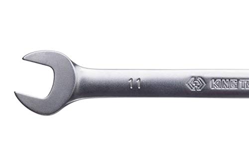 KING TONY 373111M Combination Wrench Con Ratchet 11mm for DIYers & Professionals, Made for Repair and Installation tasks 11mm - Image 2