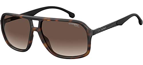 Carrera Men's 8035/S Navigator Sunglasses, Brown/Polarized Brown Gradient, 61mm, 14mm