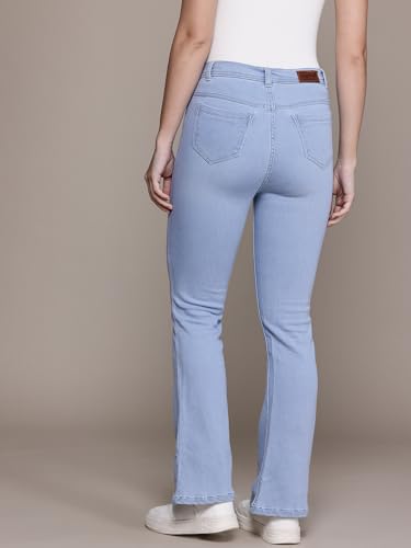 Image of Nifty Women's Denim Stretchable High Waist Bootcut Jeans