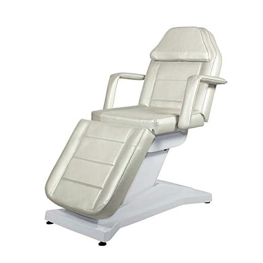 Camilla de estética eléctrica 3 motores Ariel (Plata)