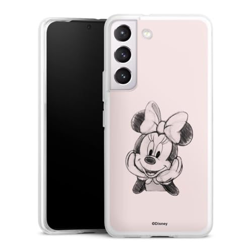 Coque Samsung S22 silicone Disney étui souple antichoc Minnie Mouse
