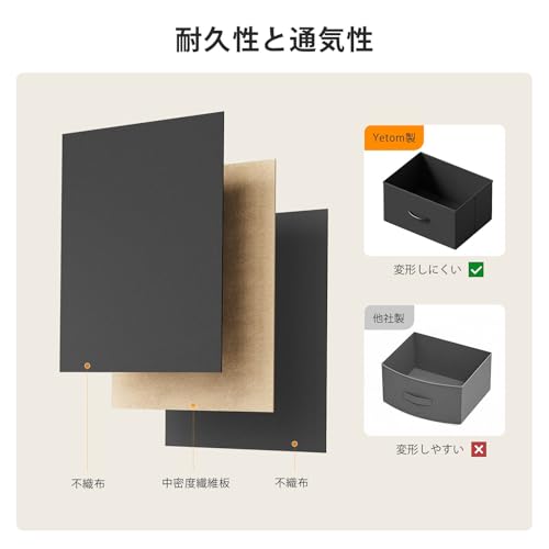 undefined YeTom テレビ台 テレビボード 収納テレビ台 ローボード テレビラック 47インチまで対応 板は調節可能 幅110×奥行30×高さ38.5cm ブラウン の商品画像 8