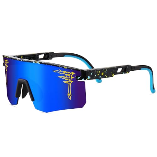 Image of ACEXPNM Two Sizes Baseball Sunglasses For Adults and Youth Boys Girls Kids UV400 Men Women Outdoor Sports Sun Glasses