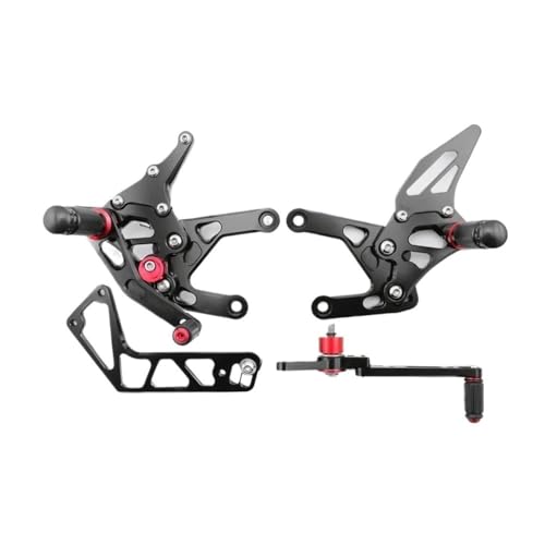 Commandes reculées moto en alu CNC pour YZF R1 R1M R1S 2015-2018