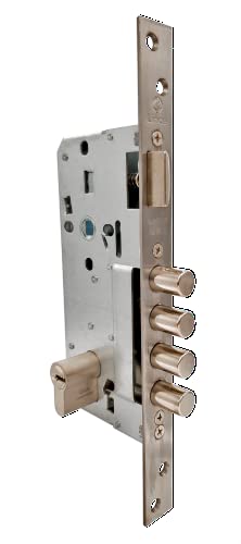Lince Riegelschloss SEG Holz Inox Rect 50 mm