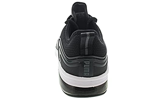 Image of PUMA Unisex's Electron Street Era Black-Dark Shadow White Running Shoe (37412601) (11 UK), Puma Black-Dark Shadow-Puma White