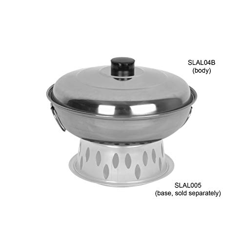 Wok Thunder Group 11 pulgadas acero inoxidable miniatura 3