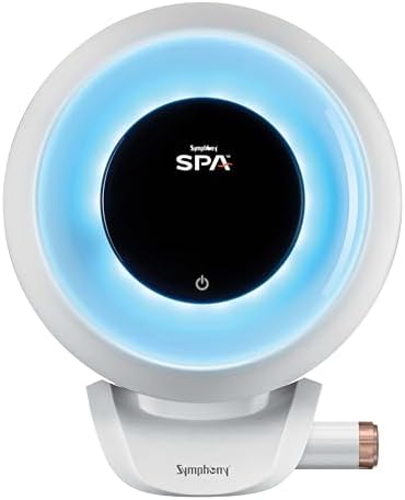 Symphony SPA Geyser 10 Litre 5 Star BEE Rating Water Heater | Hair Fall Control Smart Geyser | PUROPOD Filter | 2KW Heating | Glassline Tank | Warranty: 7 Yr Tank, 3 Yr Heating element, 2 Yr Product