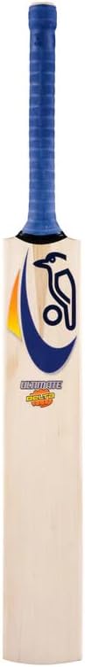 Kookaburra Ultimate Belta English Willow Cricket Bat– Short Handle Adult Standard Weight | Free Knocking & Preparation Included | 1-Year Warranty | Anti-Scuff Face | Bat Cover Included