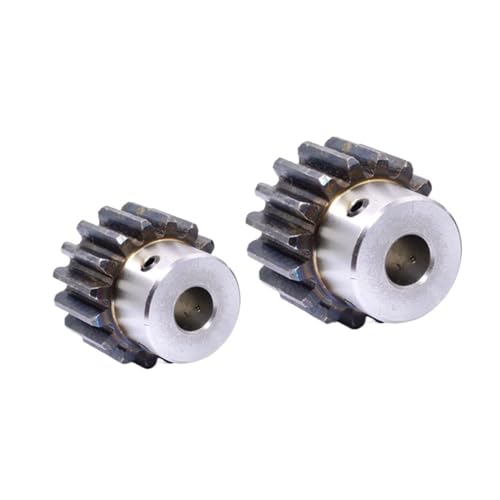 Bevel Gear Pinion Hardware Mechanical 1PCS 1.5M Spur Gear Pinion 12T-28T Bore 12mm Model 1.5 Motor Gear with Step OD 21mm-45mm Carbon Steel(22 Teeth)