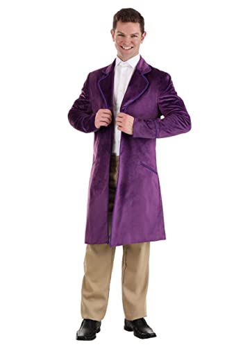 Veste Willy Wonka costume de déguisement pour homme taille 40
