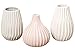 Produktbild B.o.l.t.z.e 3 x Vase Wilma Steingut Höhe 14 cm