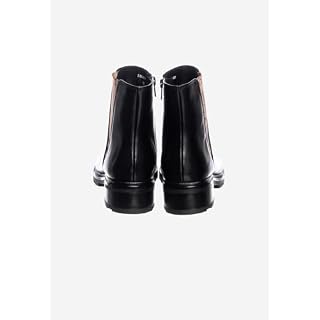 ALVIERO MARTINI Bottines Beatles 1 CLASSE Femme avec semelle intérieure en cuir et semelle en caoutchouc et impression géo Fermeture à glissière latérale Hauteur talon 3,5 cm - Les Beatles, Paul McCartney, John Lennon, RIngo Starr, George Harrison ALVIERO MARTINI Bottines Beatles 1 CLASSE Femme avec semelle intérieure en cuir et semelle en caoutchouc et impression géo Fermeture à glissière latérale Hauteur talon 3,5 cm – Image 5