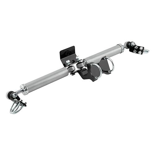 maXpeedingrods 2''-6'' lift Dual Steering Stabilizer Kit for Jeep Wrangler JK JKU 2 Door/4 Door 2007-2017 Super Duty