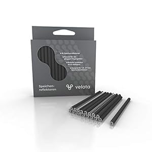 velota Fiets Spaak Reflector [36 Stuks] – 360° Zichtbaarheid – Reflecterend in het Donker – Reflectorset in de Kleur…