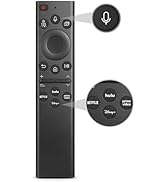 Replacement for Samsung Smart TV Remote Control, Compatible for Samsung with Voice Function Frame...