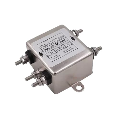Filtro monofásico CA 220V CW3L2-10A-S supresor de ruido para perno