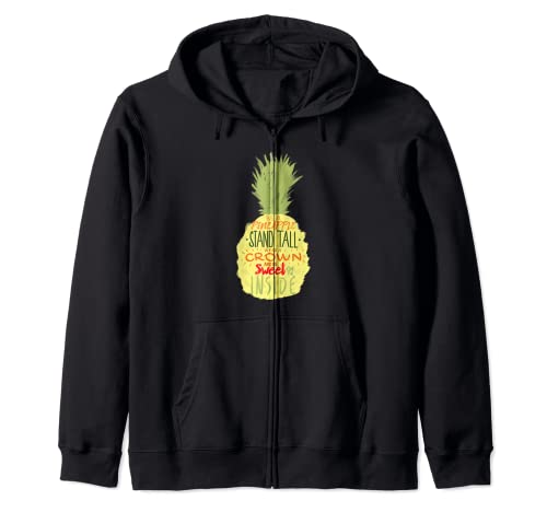 Be a Pineapple Girl Funny Aloha Pineapple Pineapple para viaje a Hawaii Sudadera con Capucha