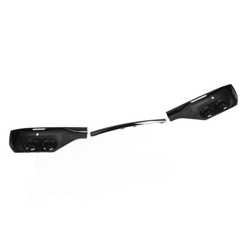 Installation facile de la garniture de diffuseur arrière noir brillant pour SQ5 - 4