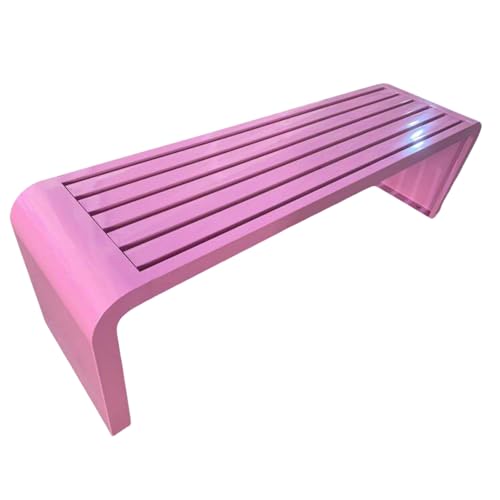 �K�[�f�� �`�F�A ���O�p�K�[�f���x���`�A���_���ȃ}���`�J���[�p�[�N�x���`�A�h���������b�L�X�`�[�����p�[�N�x���`�i�p�e�B�I�A�Ő��A��A�|�[�`�ɍœK�j(Pink,120x40x45cm/47x16x18in)