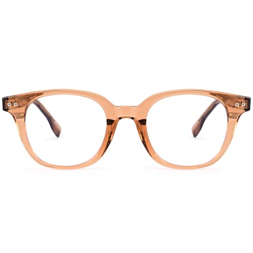 Image of Dollger Blue Light Blocking Glasses For Woman Men Thick Frame Square Computer BlueLight Glasses Clear Lens Non-Prescription