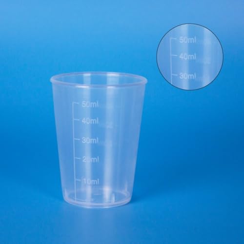 Vaso Medidor Transparente Mini 100ml miniatura 5