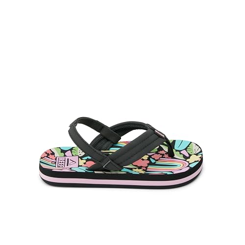 Image of REEF Girls Toddler /Little Kid Ahi Beach Flip Flop, Soft Cushion Footbed, Water Friendly