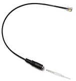 Adapter Converter RJ9/RJ10/RJ12 4P4C Headset/Handset Plug to Mobile Smart Phone Headset Headphone 3.5MM Plug